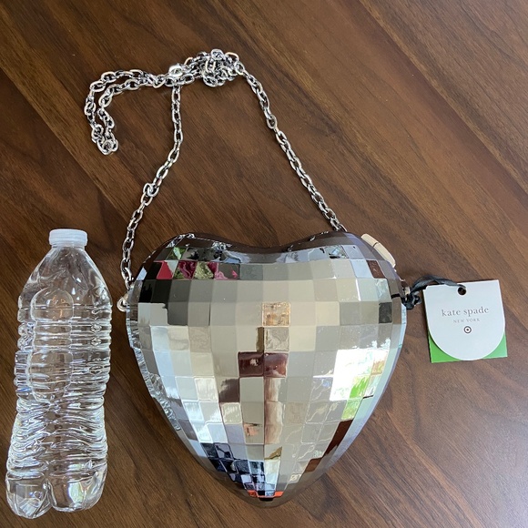 Kate Spade Target  Disco Heart Crossbody Bag - Picture 1 of 3
